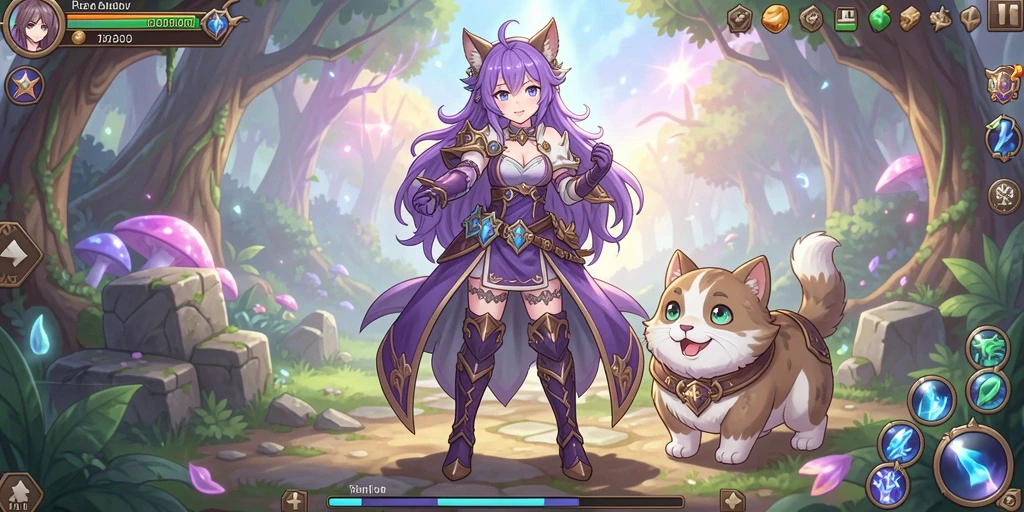 Menggambarkan momen pertandingan multiplayer yang seru.