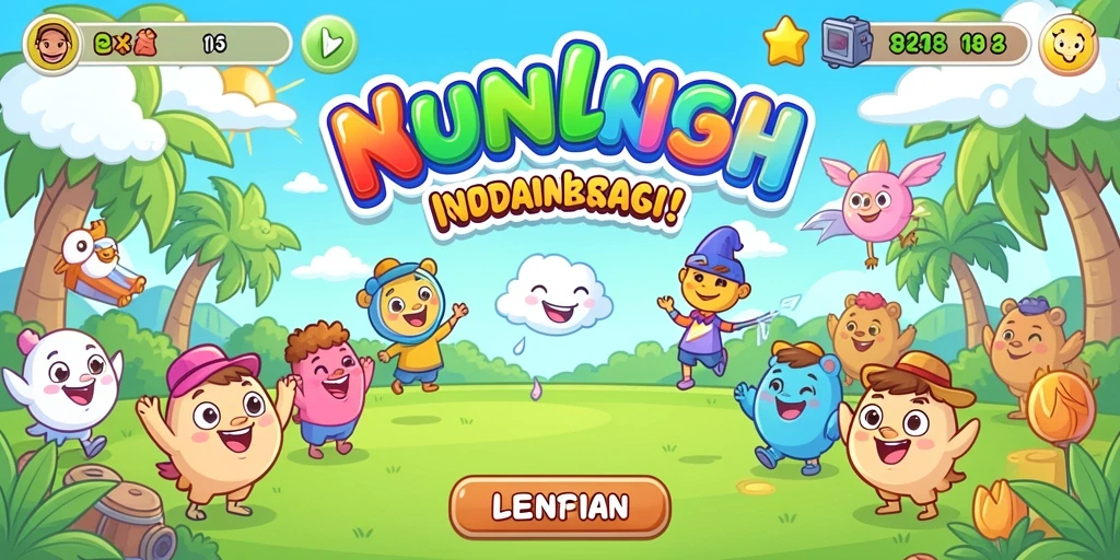 Leaderboard yang menunjukkan peringkat pemain terbaik.