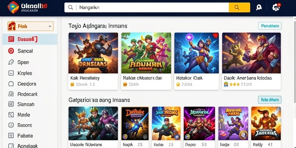 Antarmuka pengguna yang sederhana dan mudah dinavigasi.