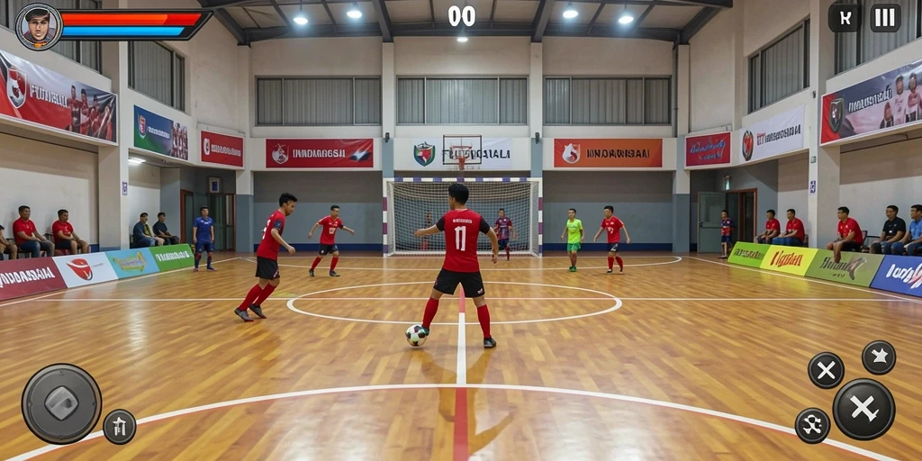 Tantangan menarik di setiap level permainan.