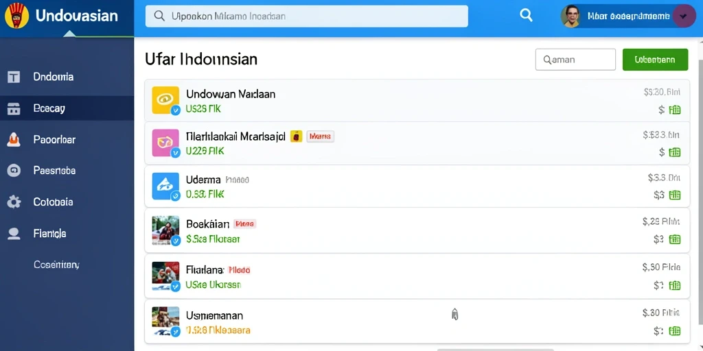 Halaman pengaturan akun yang mudah diakses.