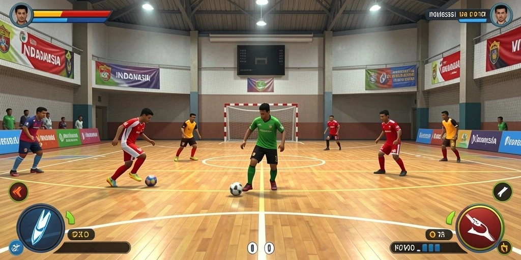 Momen seru dengan teman dalam mode multiplayer.